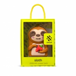 SWIPE - Sloth Shaped Powerbank